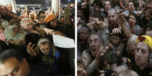 Black Friday Shoppers are Suspiciously Similar to Zombie Hordes