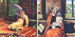 Hillary White Puts Pop Culture in Classic Art