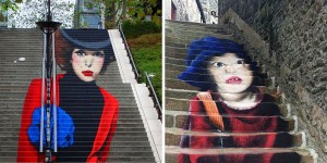 Street Artists Turn Boring Stairs In Paris Into Works Of Art