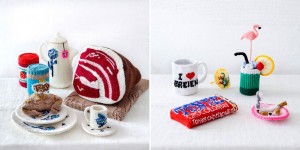 We Knit The Unknittable: Meat, Champagne, Perfume And More