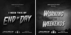Scary Client Feedback Designed As Classic Horror Movie Posters