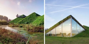 This Dutch Museum is Covered in Grass and Has a Rooftop Walkway