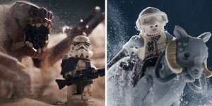 Stunning Photos of ‘Star Wars’ Scenes Created with Lego