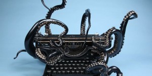 Artist Remade Her Old Typewriter Into An Octopus To Explore Higher Ideas
