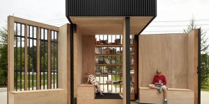 This “Story Pod” Is A Free-For-All Lending Library Designed For A Public Park