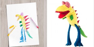 IKEA Turns Kids' Drawings into Real Toys to Help Promote Children's Education