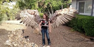 Artist Builds Articulating Pneumatic Wings Fit for a Human
