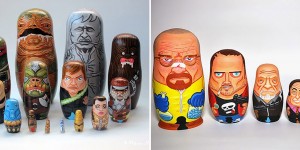 This Artist Has Created Some Awesomely Geeky Nesting Dolls