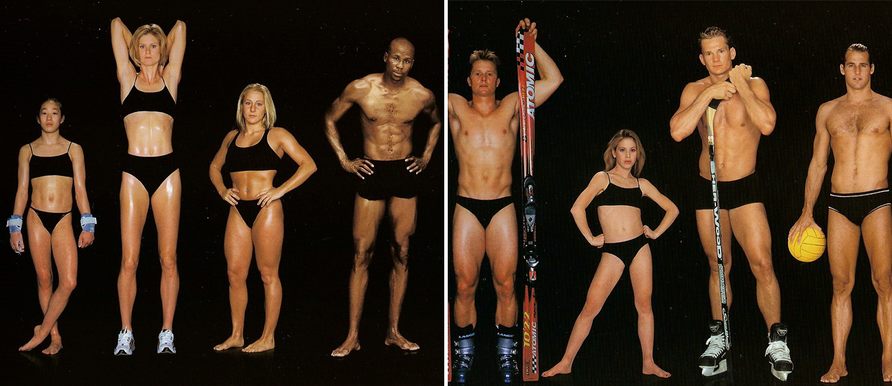 Comparing Vastly Different Body Types of Olympic Athletes
