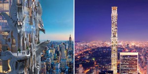 A Fantastical Proposed Skyscraper for NYC’s Billionaire Row by Mark Foster