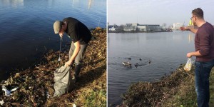This Guy Was Really Annoyed By All The Garbage In His Town. So This Is What He Did...