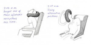 Artist Humorously Illustrates the Events of His Flight That Every Traveler Can Relate To
