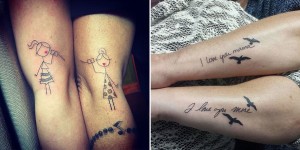 Adorable Mother-Daughter Tattoos That Show Their Unbreakable Bond