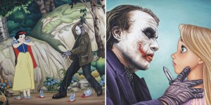 Sweet Disney Princesses Stalked By Villains From Hell