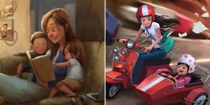 17 Wonderfully Tender Illustrations Dedicated To Our Beloved Moms