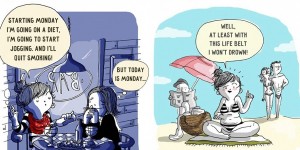 11 Totally Accurate Illustrations Showing Exactly What It’s Like to Be a Woman