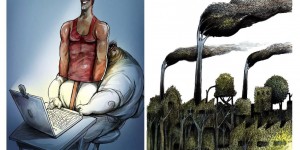 17 Striking Illustrations Which Reveal The Sheer Irony Of Modern Life