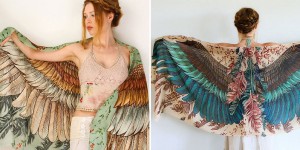 Spread Your Wings: Beautiful Shovava Wing Scarves By Roza Khamitova