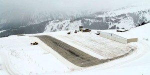 Watch a Plane Take Off from This Runway in the French Alps