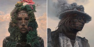 Chinese Artist Paints Rock And Roll Stars As Deities In “Revels Of The Rock Gods”