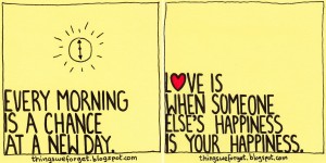Things We Tend To Forget