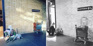 Harry Potter Fans Created A Fitting Tribute To Alan Rickman On Platform 9 3/4