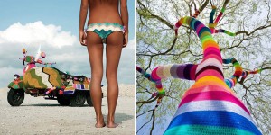 Amazing Knit Graffiti By Magda Sayeg