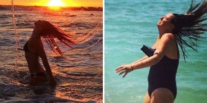 Woman's Hilarious Parody Portraits Recreate Popular Celebrity Instagram Photos