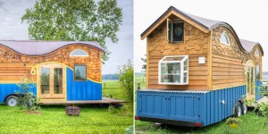 This Tiny House Has A Strange Roof But The Reason Is Genius!