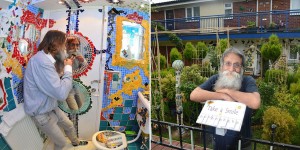 The Retired Teacher Has Converted His Council Flat Into A Stunning Home, Complete With Mosaics Inspired By Gaudí