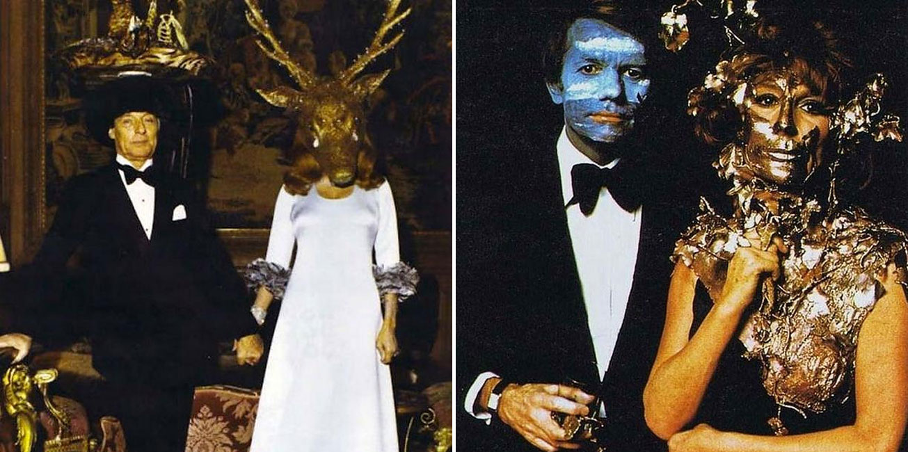 The Illuminati Surrealist Ball: Extraordinarily Odd Photographs From A  Rothschild Party In 1972