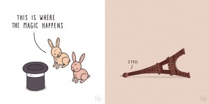 Cute And Clever Illustrations By Jaco Haasbroek