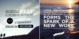 Artist Creates Inspiring Typography On Landscapes