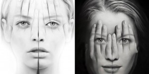This Artist Creates Dazzling Realistic Portraits Of Pictures In Pictures