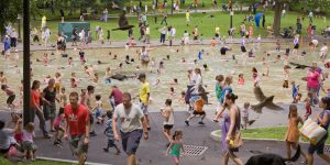 Photographer Merges Hundreds Of Images To Create A Chaotic Over-Populated World