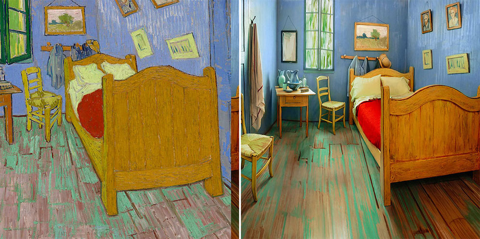 Artists Recreate Van Gogh’s Iconic Bedroom And Put It For Rent On