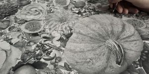 Extremely Detailed Illustration Created With 7 Million Ink Dots!