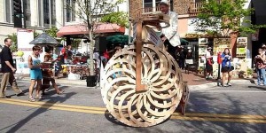 This Artist's Huge Kinetic Big-Wheel Bike Features Technology You've Never Seen On A Bike