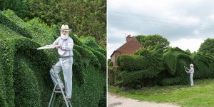 This Old Man Spent 13 Years Growing A Giant Dragon In His Yard