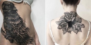 Foreboding Creature Tattoos Are Modern Brothers Grimm