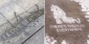 Street Art That Only Appears When It Rains