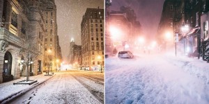 Photographer Captures An Empty New York City During The Snowpocalypse