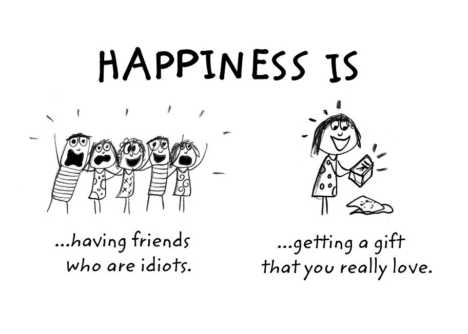 Artist Beautifully Illustrates What Happiness Is » Design You Trust