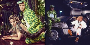 This Dino-Man Photoshops Himself Into Famous People's Photos