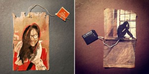 This Artist Decided To Paint On Used Tea Bags And It’s Incredible