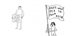 Unusual And Ironic Artworks By David Shrigley