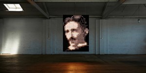 See How This Illuminated Portrait Of Nikola Tesla Was Made