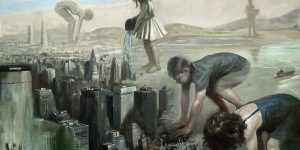 Artist Creates Beautiful Paintings Based On Vintage Images To Merge The Past And Present