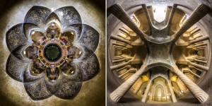 Camera Pointed Upwards Captures The Mesmerizing Ceilings Of Iran's Ornate Architecture