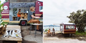 These Architects Wanted To Work Outside, So They Made A Mobile Office In A Caravan